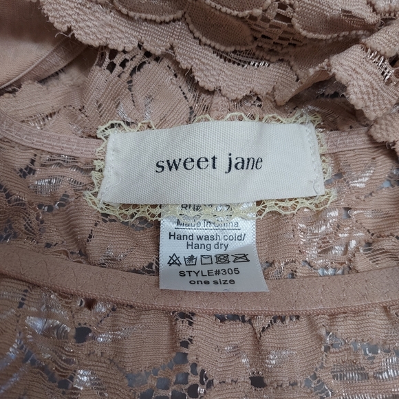 Sweet Jane Nude bralette size OS - Picture 5 of 8